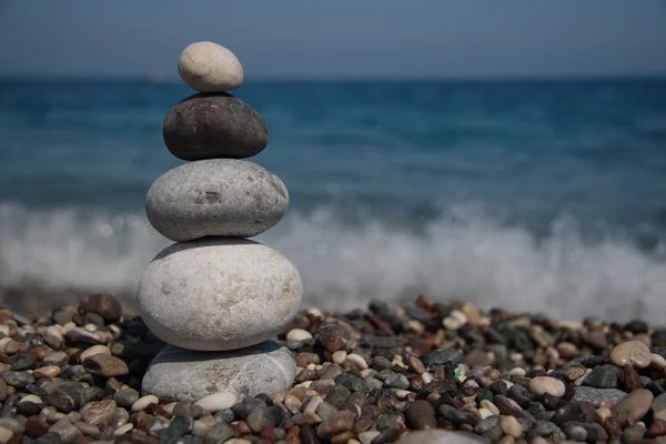 Pedras no litoral — Fotografia de Stock