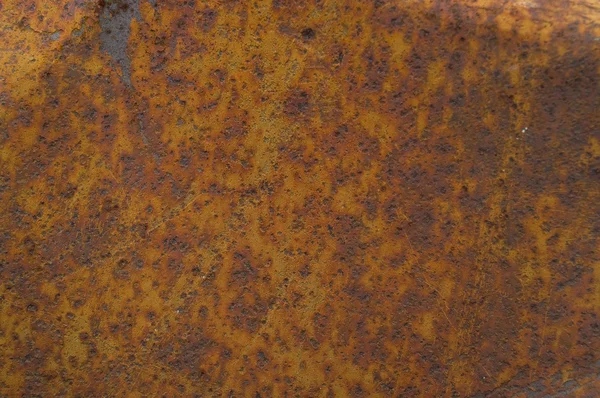 Коррозия на металлической поверхности — стоковое фото