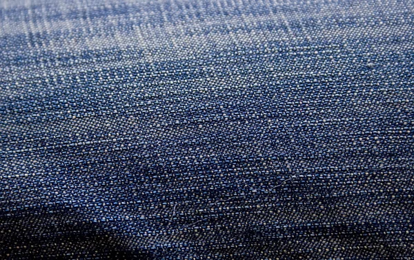 Blue thick cloth fabric — Stock Photo, Image
