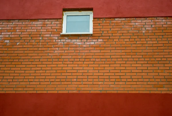 Stock image Old red wall