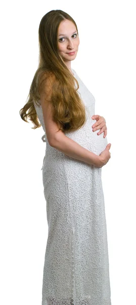 Молодые беременные — стоковое фото