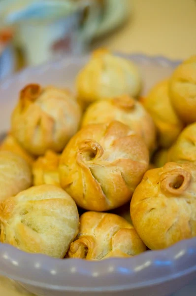 stock image Pies with meat and a potato