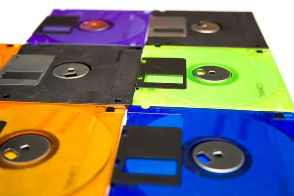 Flera disketter — Stockfoto
