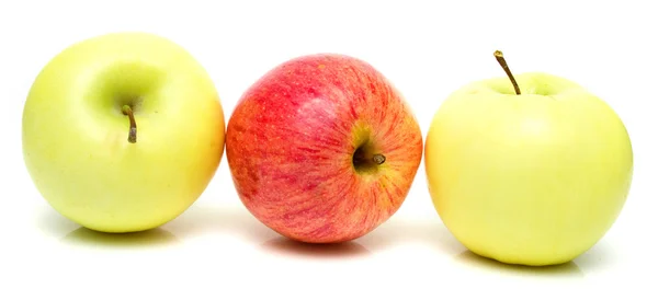 Rode en gele appels 3 — Stockfoto