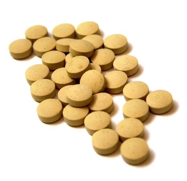 Comprimidos beige 2 — Foto de Stock