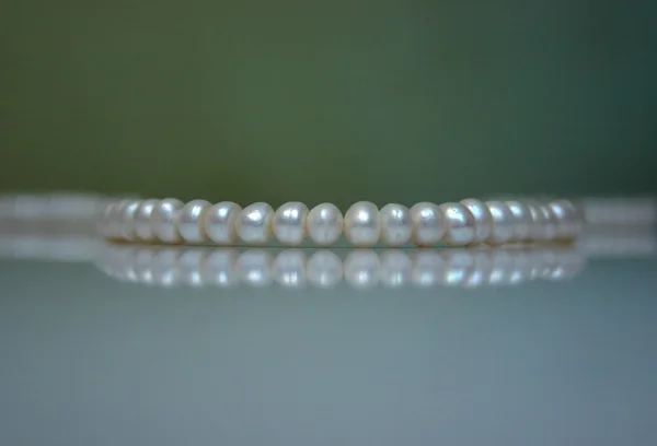 Old pearl beads — Stock Photo, Image