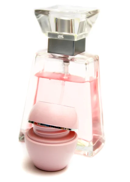 Perfume y crema — Foto de Stock