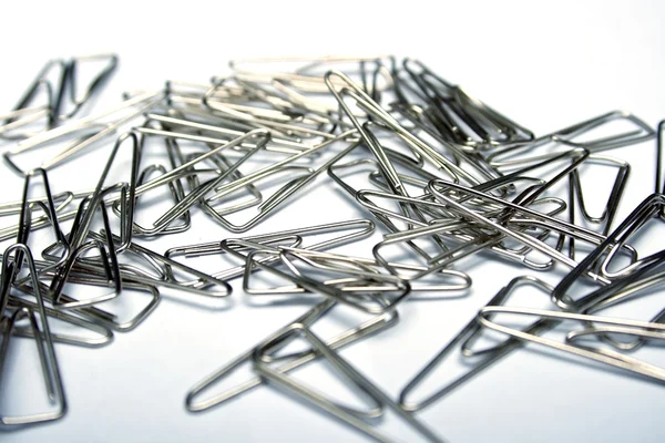 stock image Writing paper clips