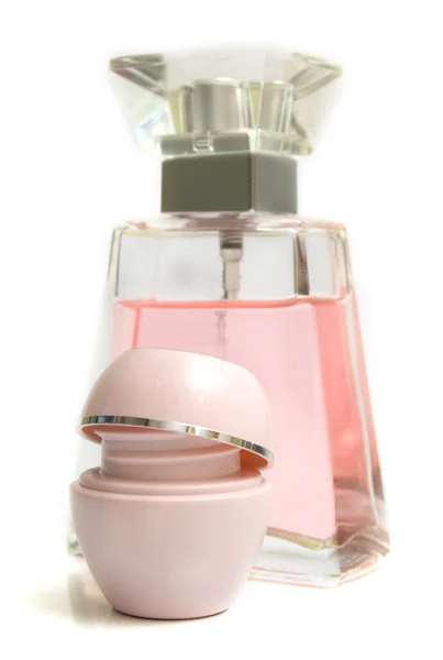 Perfume y crema — Foto de Stock