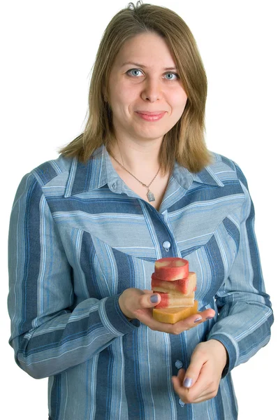 Women with soap — Stock Photo, Image
