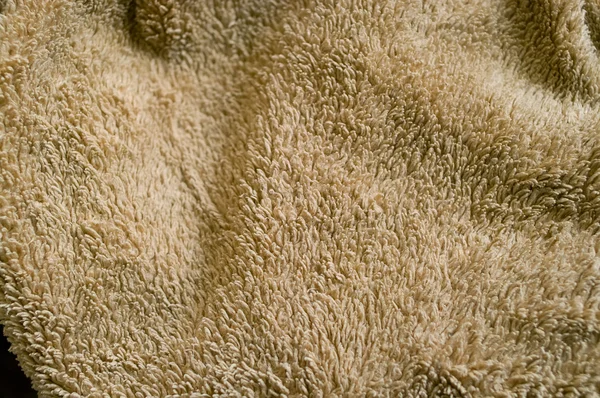 Kahverengi kalın bez kumaş — Stok fotoğraf