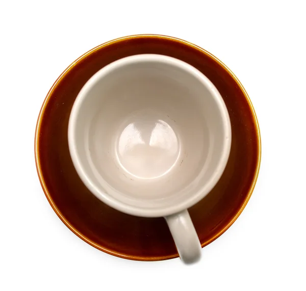 Cup on a white — Stock Photo, Image