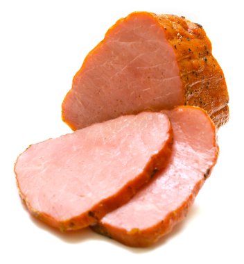 Piece of a ham 2 clipart