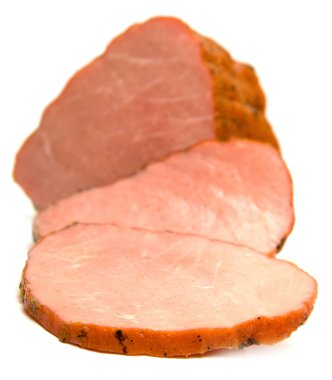 Piece of a ham clipart