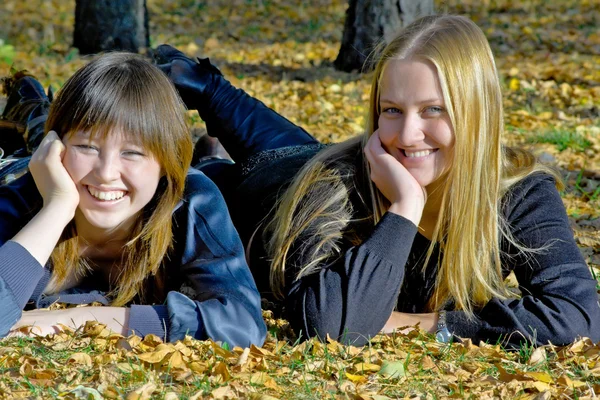 Two girlfriends 4 — Stock Photo, Image