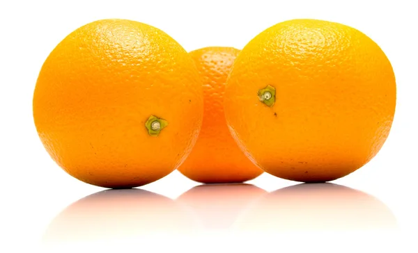 成熟的整个橙子 — 图库照片