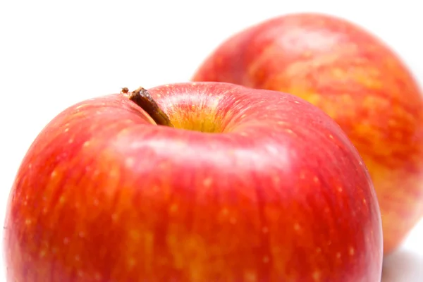 Фрагмент красных яблок — стоковое фото