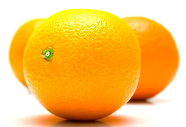 成熟的整个橙子 — 图库照片
