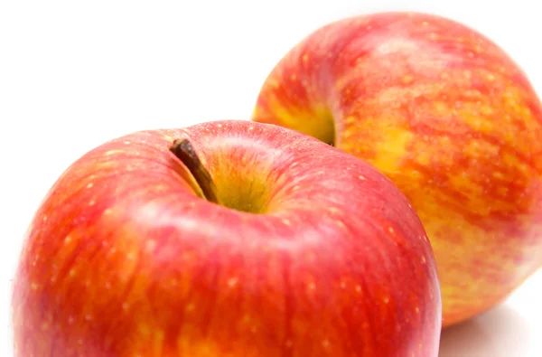Фрагмент красных яблок — стоковое фото
