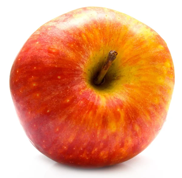 Dojrzałe soczyste czerwone jabłko — Zdjęcie stockowe