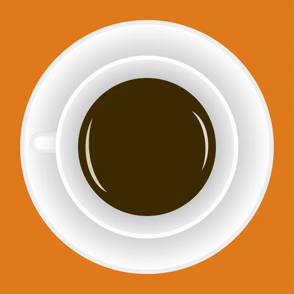 Tazza con caffè caldo — Foto Stock