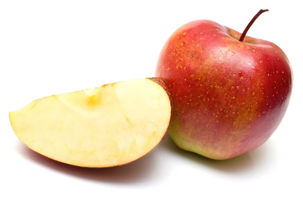 Šťavnatá červená jablka — Stock fotografie
