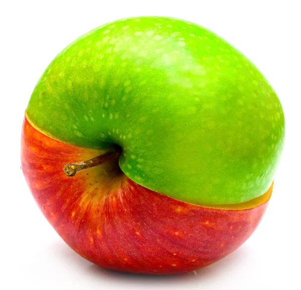 Креативное яблоко — стоковое фото