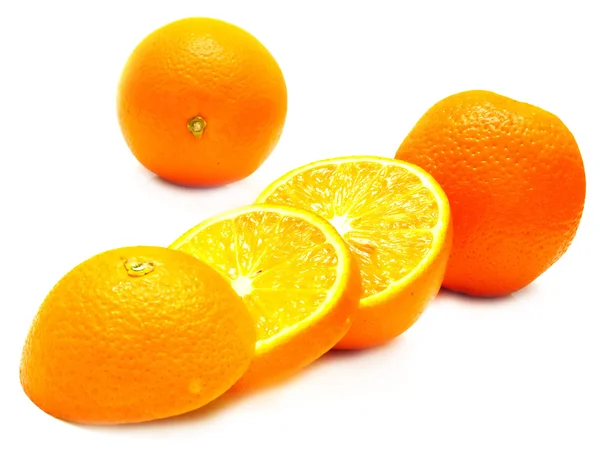 Oranges coupées mûres — Photo