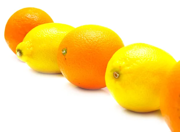 橙子和柠檬 — 图库照片