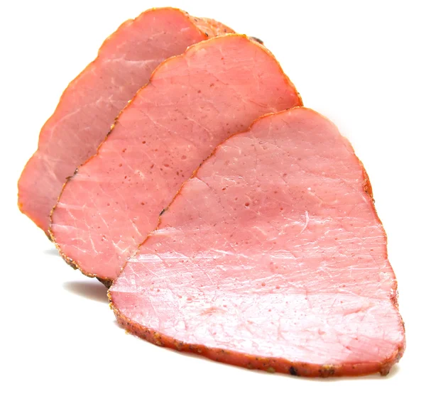 Piece of a ham — Stock Photo, Image