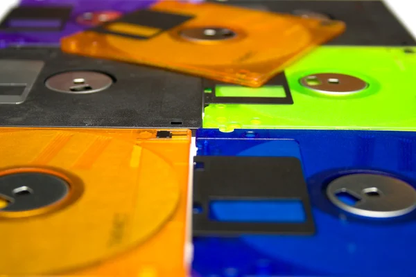 Vários disquetes — Fotografia de Stock