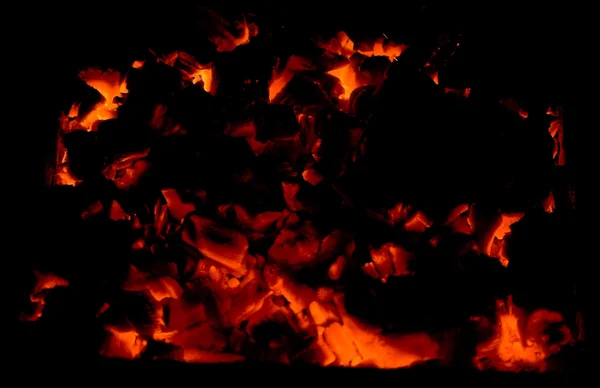 Fire at night — Stock Photo, Image