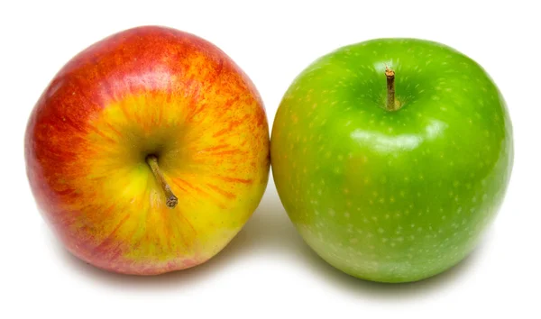 红苹果和绿苹果 — 图库照片