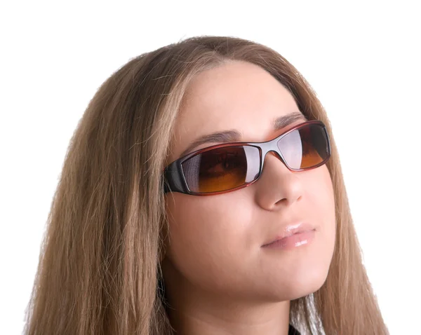 Красивая девушка в солнечных очках — стоковое фото