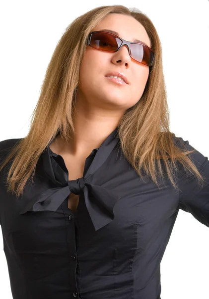 Dívka ve slunečních brýlích — Stock fotografie