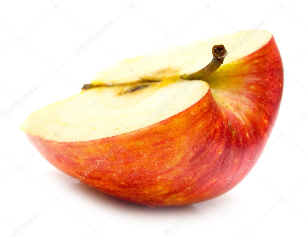 Half of ripe red apple — Stock Photo © vikiri #1433969