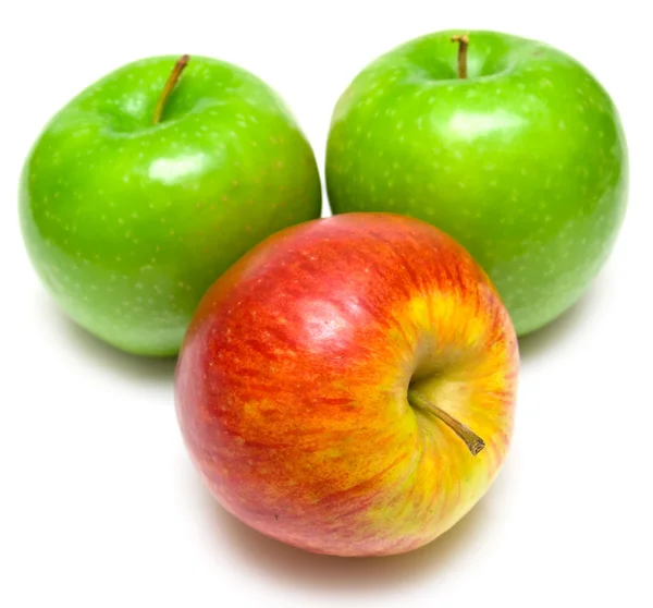 赤と緑のリンゴ — ストック写真