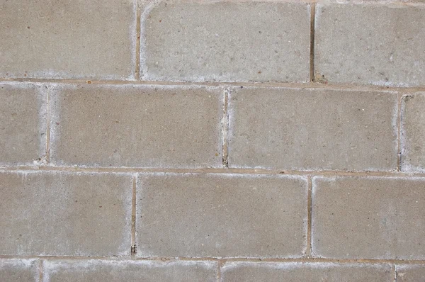 Wall of the house from a grey brick — Stock Photo, Image