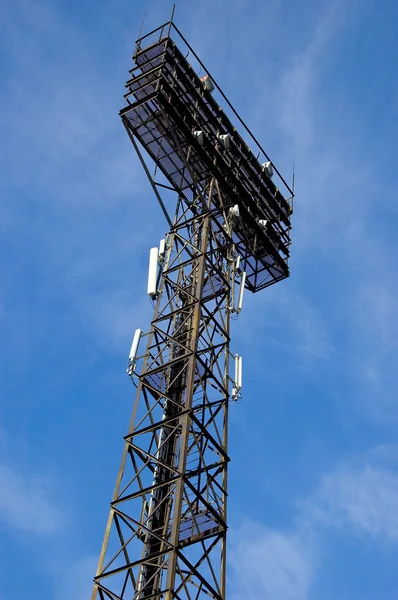 Wysoki maszt stadionu — Zdjęcie stockowe