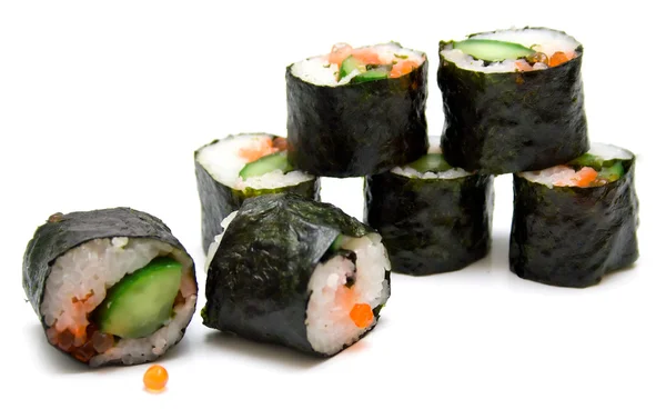 Japanese sushi rolls — Stock Photo, Image