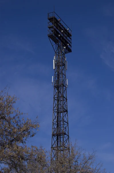 Wysoki maszt stadionu — Zdjęcie stockowe