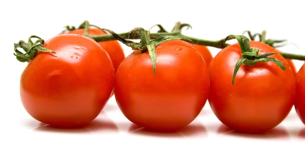 Olgun domates makro — Stok fotoğraf