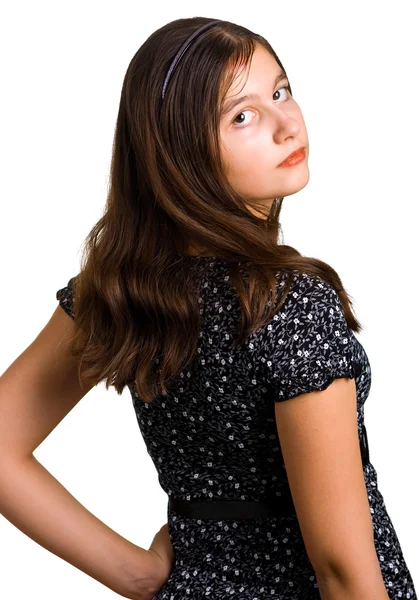 Hermosa joven adolescente — Foto de Stock