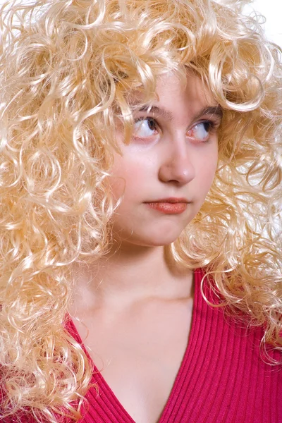 Молода блондинка дівчина — стокове фото