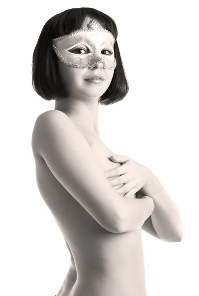 Women in the Venetian mask — Stock Photo, Image