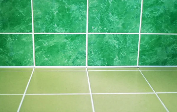 Pavimento di colore verde — Foto Stock