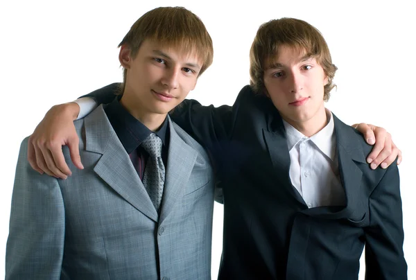Two young businessmen — Stock Photo, Image
