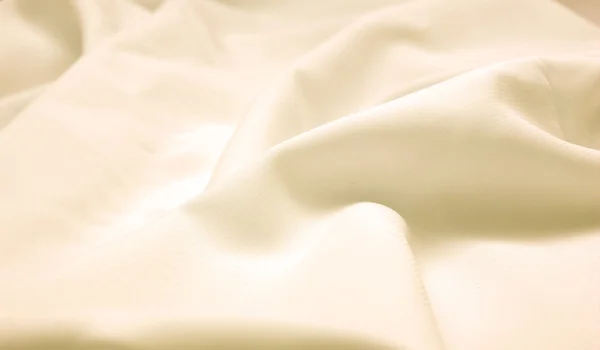 Tecido de seda bege — Fotografia de Stock