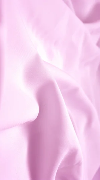 粉红色丝绸织物 — 图库照片