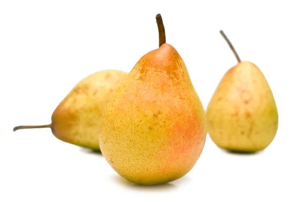 Mogna gula päron — Stockfoto